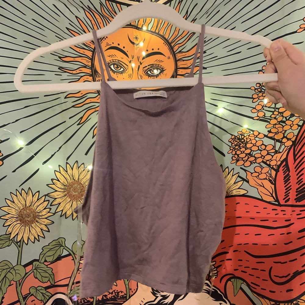 Lavender Halter Top